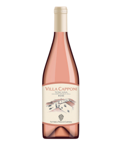 Villa Capponi Toscana Rosé wine bottle Fattoria Poggio Capponi